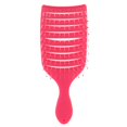 thumbnail image 2 of profesion 2 Colores Antiestático Desenredante Salón Peinado Rizador Herramienta Rosado Yinane Peine del masaje, 2 of 7