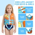 thumbnail image 4 of Gogokids Kids Swim Vest Life Jacket,Toddler Float Jacket with Dual Safety Straps for 2-9 Years Boys & Girls,Swimming Aid for Pool, Beach & Puddle, 4 of 9