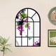 thumbnail image 5 of Espejo de arco de ventana rústico simple de acrílico, espejo decorativo para sala de estar B, 5 of 7