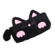 thumbnail image 2 of Estuche de peluche negro multiusos con adorable , organizador de papelería, bolsa de maquillaje portátil, bolsa de almacenamiento para niños, 2 of 9