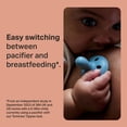 thumbnail image 3 of Tommee Tippeee Sucette Imitant le sein maternel, 6-18m – Lot de 2, Bleu et Rouge, 3 of 7