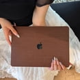 thumbnail image 7 of Wood Grain Pattern MacBook Case, Compatible with MacBook Air 13 Inch & MacBook Pro 14/16 Inch M4 M3 M2 M1, Slim Fit Protective Cover, 7 of 7