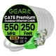 thumbnail image 1 of Cable de conexión Ethernet GearIt RJ45 Cat-6 76,2 m blanco para exteriores, 1 of 7