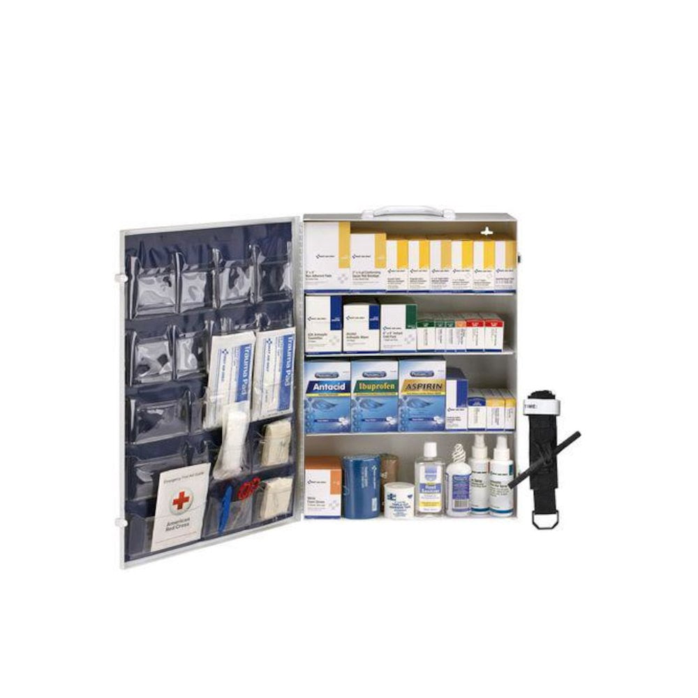 First Aid Only - First aid kit - 150 persons - for worksite, warehouse - 1462 pieces - cabinet