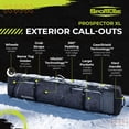 thumbnail image 3 of Sportube Prospector XL Ski & Snowboard Bag with Wheels & Removable Dividers, Graphite Topo, 3 of 11
