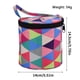 thumbnail image 2 of Organizador portátil con ganchos, ideal para suministros de costura y proyectos de bricolaje, regalo perfecto para mamás astutas Bolsa de almacenamiento de hilo redonda para tejer y crochet, 2 of 6