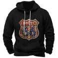 thumbnail image 2 of Sudadera con capucha vintage Route 66 con estampado 3D, sudaderas con capucha de moda para hombres y mujeres, sudaderas, abrigos para niños, sudaderas para mujeres, ropa para hombres, chándales, 2 of 4