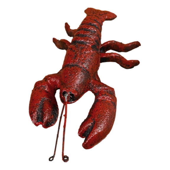 Pack Of 2 Cast Iron Nautical Cajun Creole Mini Baby Lobster Decorative Figurines
