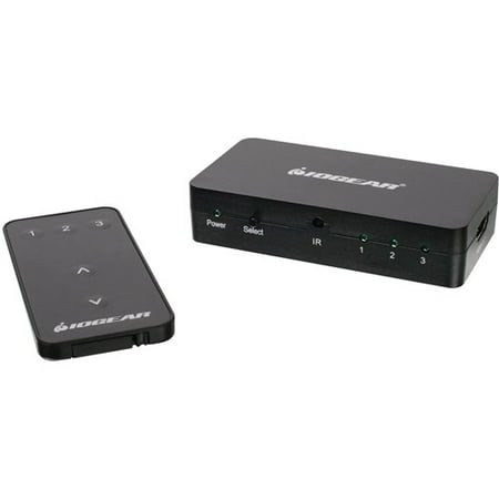 IOGEAR HD Audio/Video 3-Port Switch with Remote