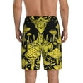 thumbnail image 4 of Lsque saucerman Mushroom Forest Mens Sleep Pajama Shorts,Short Pajama Pants, Cotton Ultra-Soft Knit-Large, 4 of 9