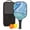 Black-4, variant on Pickleball Paddles Set Of 1, Fiberglass Surface, Liquid & Marble Print, 1 Paddles, 2 Balls & Bag