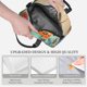 thumbnail image 3 of Easygdp Colorful Plants And Insects Caja de Almuerzo para Mujeres y Hombres, Bolsa de Almuerzo Insulada, Bolsas Reutilizables Impermeables para Viajes, Trabajo y Picnics, 3 of 7