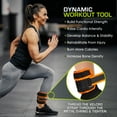 thumbnail image 3 of ProsourceFit Adjustable Ankle Weight Set of 2-15 lb, 10 lb, & 7 lb, 3 of 7