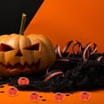 thumbnail image 5 of 12 PCS Forma de calabaza Colgantes Navidad Adornos Colgantes Decoración de Halloween, 5 of 5