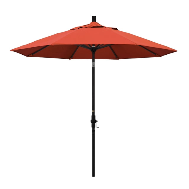 California Umbrella Parasol de Patio de 9 Pieds en Terre Cuite