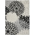 thumbnail image 2 of Nourison Aloha Indoor/Outdoor Black White 12' x 15' Area Rug, (12x15), 2 of 9
