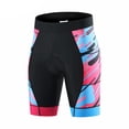 thumbnail image 1 of Pantalones cortos de mujer Wosawe Pantalones cortos de ciclismo para mujer, transpirables, acolchados, para ciclismo, montar en bicicleta, pantalones cortos con relleno, 1 of 7