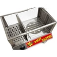 thumbnail image 4 of 18 in. Commercial Hot Dog Steamer 1200W Electic Warmer NSF Hot Dog&Bun Steamer Stainless Steel, 4 of 8