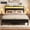 Black, variant on Bolvdo Queen Bed Frame with LED Headboard & Footboard, Built-in Charging Station, Storage Shelf, Noise-Free, No Box Spring Required, Easy Assembly, Rustic Grey