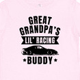 thumbnail image 4 of Inktastic Great Grandpas Lil Racing Buddy Boys or Girls Baby T-Shirt, 4 of 5