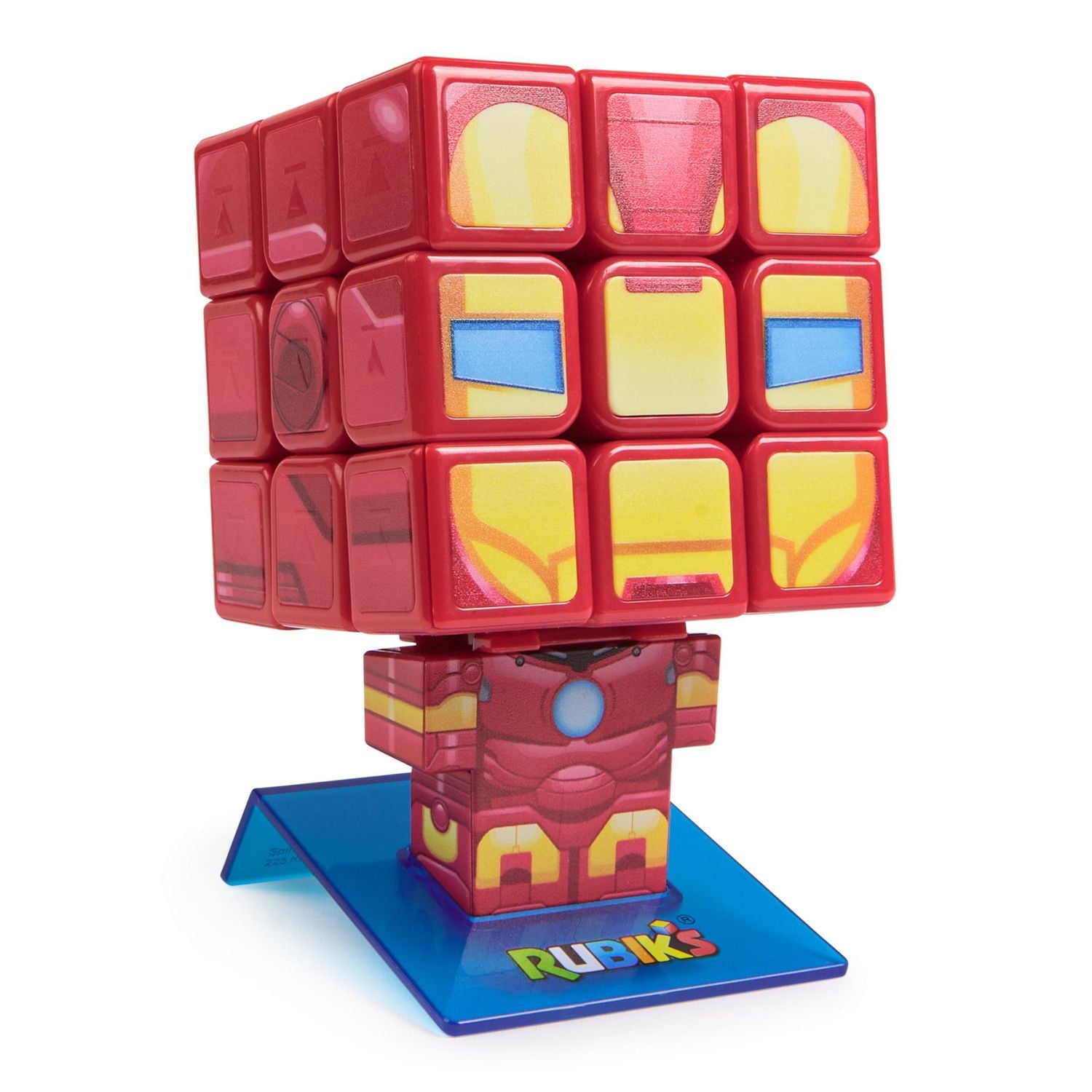 Rubik's Cube, Cuber Iron Man, résolution de problèmes difficiles, casse-tête à collectionner, jouet à manipuler Iron Man, pour adultes et enfants à partir de 8 ans