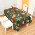 thumbnail image 1 of Christmas Tablecloth Christmas Printed Tablemat Water Absorption Quick Drying Table Cover Christmas Winter Festival Picnic Party Table Decor, 1 of 5