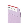 thumbnail image 2 of Smead - File folder - for Letter - tabbed - lavender (pack of 100), 2 of 3