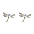 thumbnail image 1 of Sonducket Broches para mujer Moda libélula Broche brillante Aleación Accesorios para mujer Vestido de noche Solapa Decoraciones Regalo de vacaciones Type1 NO1 Sonducket CBP190195, 1 of 6