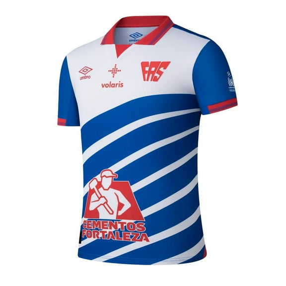 umbro FAS Away Jersey 25-26 (US, Alpha, X-Large, Regular, Regular, White/Blue)