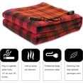 thumbnail image 2 of HAHDAXIA Electric Car Blanket-12 Volt Heated Car Blanket with Temperature Controller, Travel Electric Blanket Throw Fleece Blanket for for Car, Truck or RV Good for Cold Weather and Drive-ins, 2 of 7