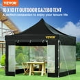 thumbnail image 2 of STAWAY Tente Pliante 10x10 Pieds - Imperméable, Résistante aux UV, Hauteur Réglable, Portable avec Sac à Roulettes - Parfait pour Fêtes, Jardin et Événements Extérieurs, 2 of 8