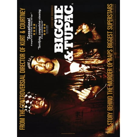 Biggie and Tupac (2002) 11x17 Movie Poster