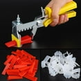 thumbnail image 2 of Floor Wall Plastic Tile Leveling System Tools 600 x Clips + 200 x Wedges + 1 x Tile Leveling System Tile Leveling System Clip, 2 of 9