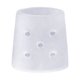 thumbnail image 4 of Tubos para dedos de Pies Hugtrwg Protectores Silicona Transparente 10 Uds, 4 of 9