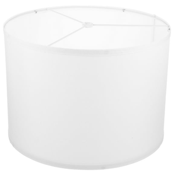 MERRYHAPY White Cloth Lamp Shade for Desktop Table Lamp Simple Structure for Living Room Bedroom Pack