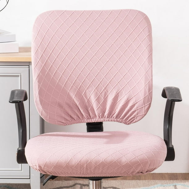 Funda para Silla de Oficina de Sillón, Escritorio, Sillas de Ordenador , Rosado Yotijar fundas para asientos de oficina