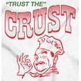thumbnail image 2 of Trust Crust Cool Pizza Lovers Zip Up Hoodie Men's Women's Brisco Brands M, 2 of 6
