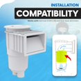 thumbnail image 3 of Canastilla para skimmer de piscina Aquatonics R38013A R38013B ABS, 3 of 7