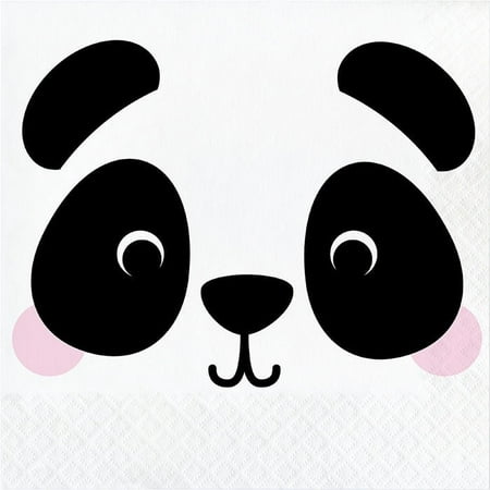 192 Count Bulk Pack Panda Luncheon Napkins