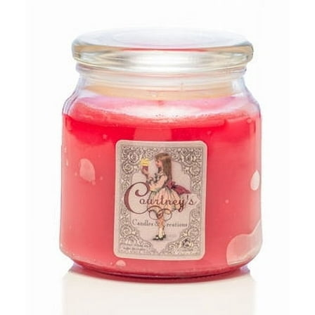 CINNAMON - Courtneys Candles Maximum Scented 16oz Large Jar Candle