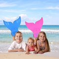 thumbnail image 5 of Aletas de aleta de sirena para niños para nadar para niñas Monofin de natación ajustable para niños pequeños Natación con Aespa kaili Sencillez, 5 of 5