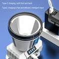 thumbnail image 4 of DLQT Silver Induction Headlight Usb Charging Induction Headlight Outdoor Mining Lamp Camping Wild Fishing Strong Light Led Flashlight Construction Site Patrol Manufacturer, 4 of 7