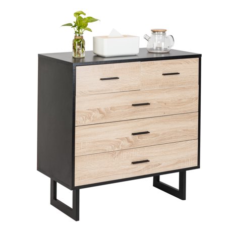 Ubesgoo 4 Drawer Dresser Chest Drawers Storage Bedroom Furniture