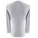 thumbnail image 4 of MHFRRA Camiseta Informal de Manga Larga Acanalada con Cuello Redondo y Corte Entallado para Mujer Gris Claro, 4 of 4