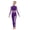 Purple, variant on Youth Girls Mesh Splice Figure Skating Leotard Full Body Dance Unitard Skating Bodysuit Lyrical Dancewear Purple 16