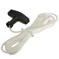 thumbnail image 4 of QUETO Lawn Mower Start Pull Rope Handle Starter Hand Hedge Trimmer Lawn Mower Universal Pull Disc Brush Cutter Accessories (Handle + Rope Length 4 Meters), 4 of 5