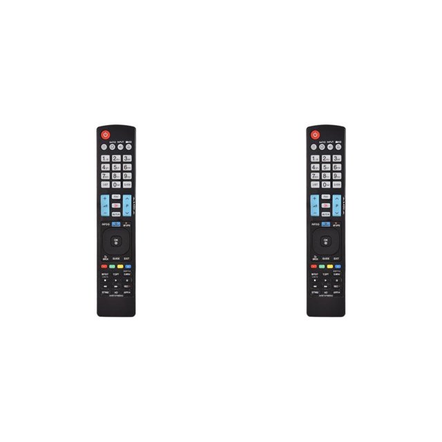 Tholdsy Control remoto inalámbrico de TV, controlador de transmisión, reemplazo de control de televisión para AKB73615303 AKB73756523 uno 2piezas