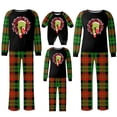 thumbnail image 1 of Conjuntos de pijamas navideños familiares a juego Grinch 2024, pijama de Grinch con parte superior y pantalones de pijama a cuadros, pijama de Grinch para niños y adultos para la familia, Mujer XL, 1 of 4