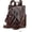 Coffee, variant on Genuine Leather Tassels Backpack Purses for Women Vintage Knapsack Rucksack Bag