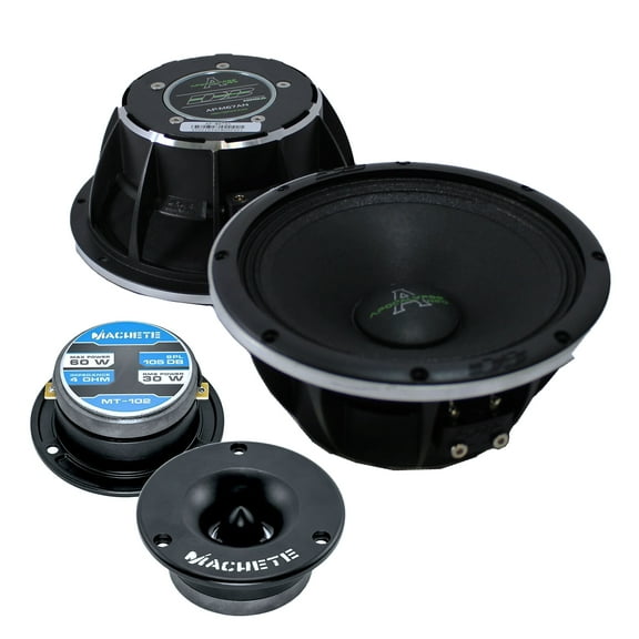 Deaf Bonce 6.5" Midrange Speakers 1200W 4Ohm Apocalypse Series AP-M67AN Pair New